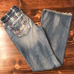 Big Star Low Rise Bootcut jeans